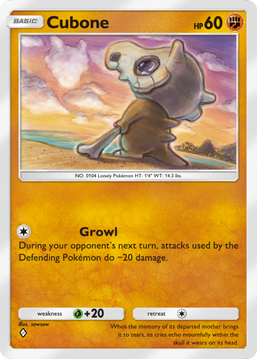 Cubone (MCD19V2 30/40) - McDonald's Collection 2019 French