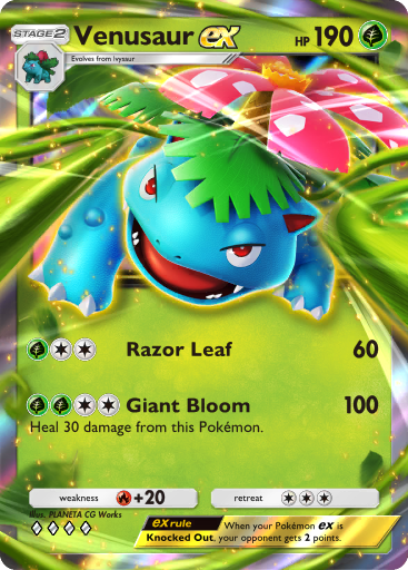 Venusaur & Snivy GX (CSM25C 62/61) - Striking Competition