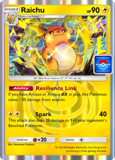 pokemon raichu card ex Custom Card: by Xephics on DeviantArt Lightning / 140 / Stage 1 Attack 1 Raichu ex - Lightning Quick