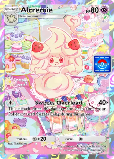alcremie pokemon card price VMAX 023/073 Champion's Path Holo Ultra Rare Nea so that makes it a highly versatile Pokmon that can slot into any deck Alcremie (PROMO 87/117) - Promo-A
