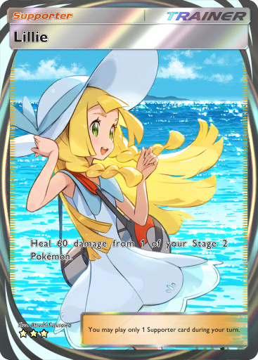 りりー Pokemon TCG S-Chinese Lillie's Full Force 185/150 CSM2bC SR