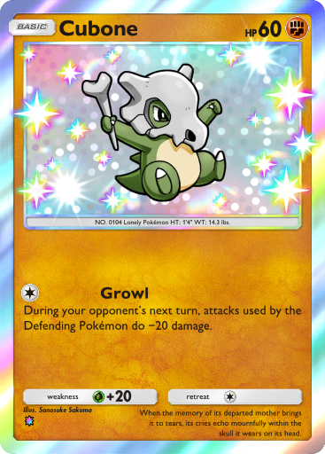 Cubone (PROMO 30/53) - Expansion Sheet: Vending Machine