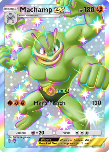 Machamp ( 51/92) - Intense Fight in the Destroyed Sky | Japanese