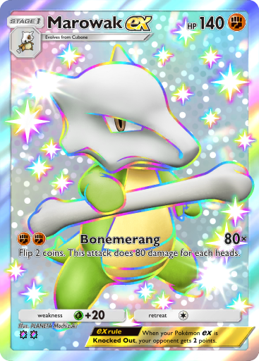 marowak pokemon card gx Ghost Marowak VMAX ex pokemon card