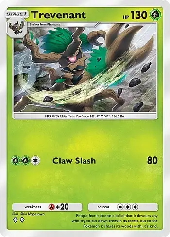 Trevenant (M4 39/83) - Ninja Spinner | Japanese Cardex | Card