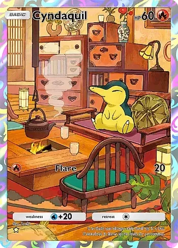 Cyndaquil (A4 165/161) - 空と海の導き | Pokémon TCG | Pokéos