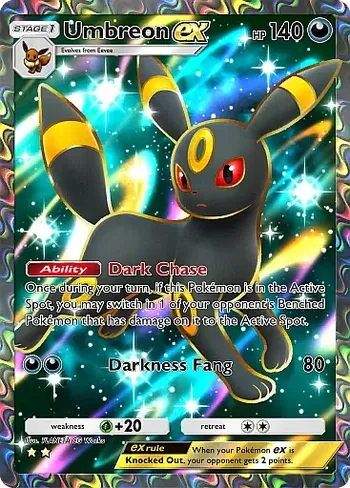 ブラッキー ex (A4 193/161) - 空と海の導き | ポケポケ | カード
