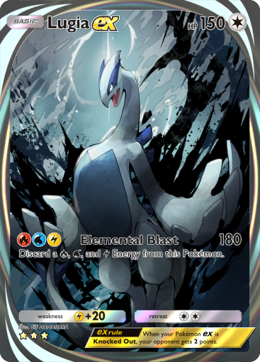 Lugia ex (svM 97/175) - ex Starter Deck: Generations