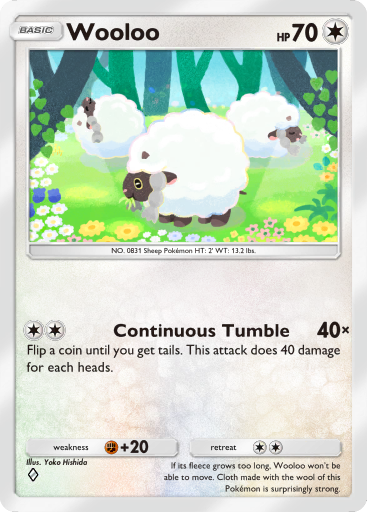 ポケモンカードゲーム sheep Wooloo C 086/102 SV7 Stellar Miracle - Pokemon Card Japanese