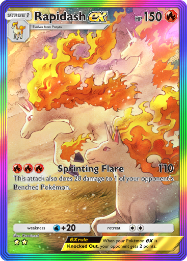 rapidash pokemon card value ex (Mega Rising 31) Combustion 20 Rapidash 22/189 Prices - PokeScreener