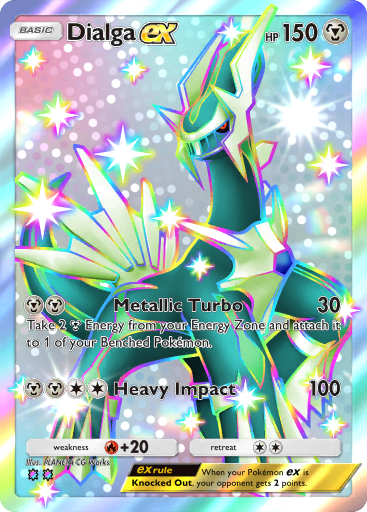 Dialga ex (B1 326/226) - Mega Rising | TCG Pocket | Card Database