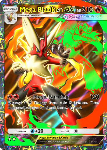 Mega Blaziken ex (PROMO 138/298) - XY-P Promotional cards
