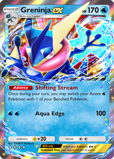 Greninja (XY9 29/80) - Rage of the Broken Heavens | Japanese