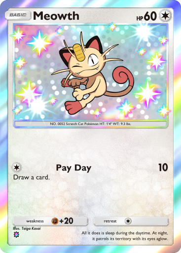 Meowth (PROMO 250/298) - XY-P Promotional cards | 日本のカー