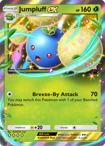 Jumpluff ex (A4a 3/71) - Secluded Springs | TCG Pocket | Card