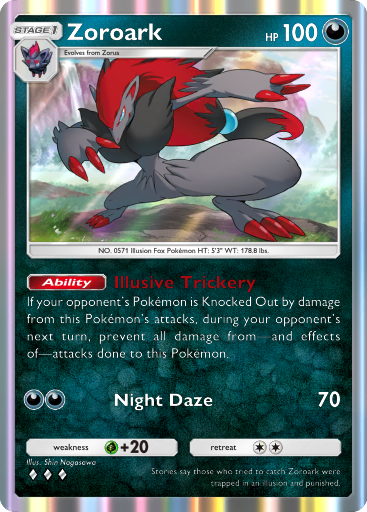 ✴arks✴ Zoroark (Reverse Holo) R 059/086 SV11W White Flare - Pokemon