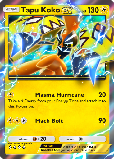 Tapu Koko ex (A3a 19/69) - Extradimensional Crisis | TCG Pocket
