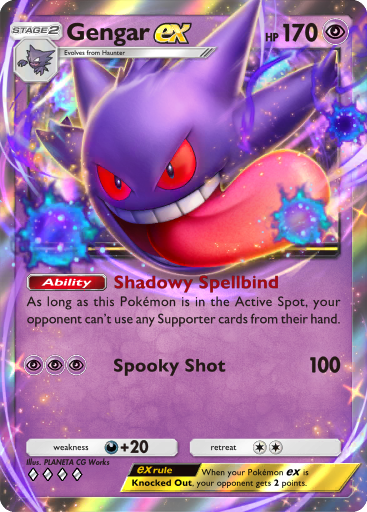 Gengar (s10a 74/71) - Dark Phantasma | Japanese Cardex | Card