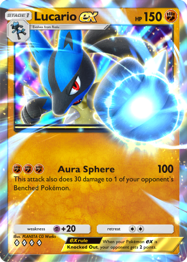 Lucario ex (XY3 52/96) - Rising Fist | Japanese Cardex