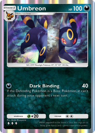Umbreon (DP4 57/70) - Moonlit Pursuit | Japanese Cardex | Card