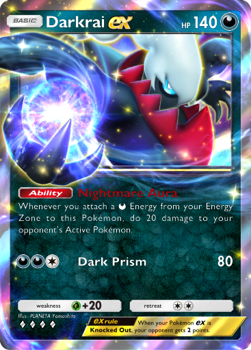 Darkrai ex (BW4 44/69) - Dark Rush | Japanese Cardex | Card