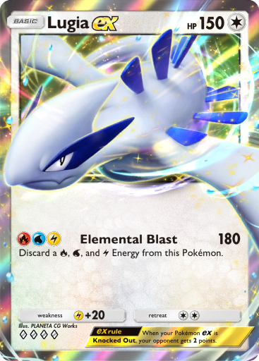 Lugia ex (svM 97/175) - ex Starter Deck: Generations