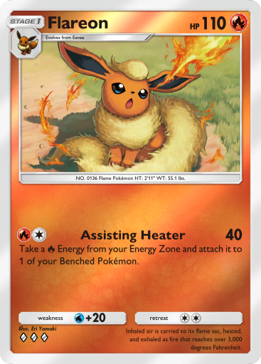 Flareon (VIV 26/185) - Sword & Shield - Vivid Voltage
