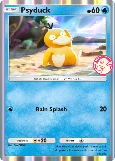 Psyduck (PROMO 56/63) - ADV-P Promotional cards | Japanese Cardex