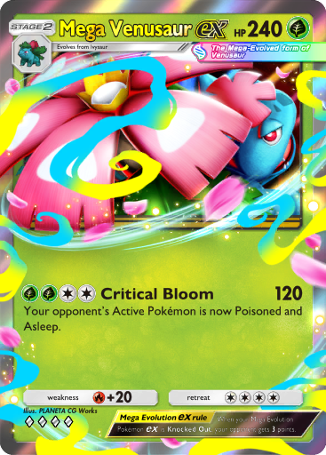 pokemon cards m venusaur ex XY Base Set Ultra Rare Card Near Mint - 2/146 Heavily Played cards can also have flaws that impact the integrity of the card M Venusaur EX-Holo 2016 Pokemon
