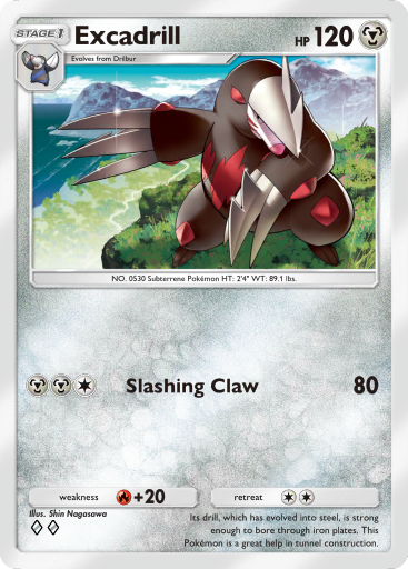 Excadrill (B2 114/155) - Fantastical Parade | TCG Pocket | Card