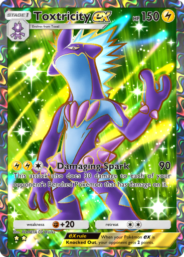 Toxtricity (Amped Form) ex (B2 184/155) - Fantastical Parade | TCG