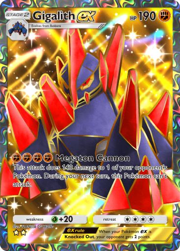 gigalith pokemon card value ex (B2 187/155) - Fantastical Parade | Pokémon TCG this Pokémon takes 50 less damage from attacks (after applying Weakness and Resistance) Gigalith #53 Prices | Pokemon