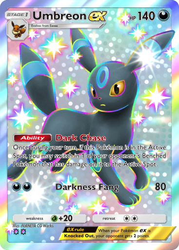 Umbreon ex (B2 231/155) - Fantastical Parade | TCG Pocket | Card Database +  Card Tracker + Pack Opening Sim + Deck Builder | Pokos