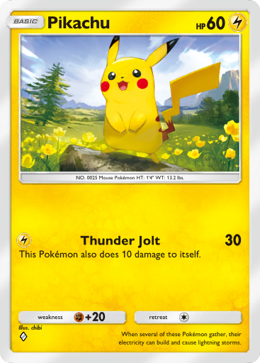 Pikachu (B2 49/155) - Fantastical Parade | TCG Pocket | Card