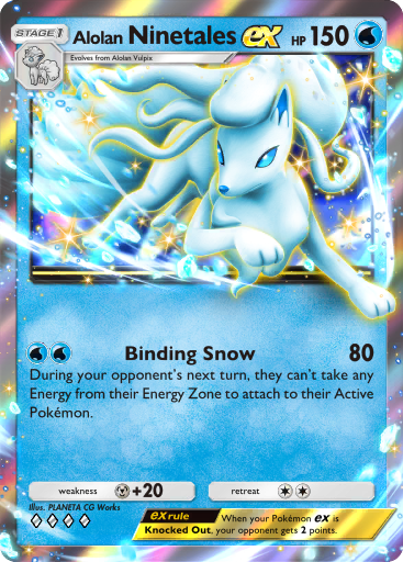 Ninetales (M4 9/83) - Ninja Spinner | Japanese Cardex | Card