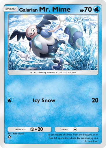 Galarian Mr. Mime (s2a 18/70) - Explosive Walker | Japanese Cardex