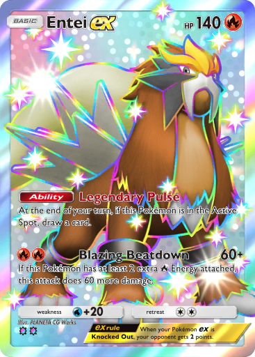 Entei ex (A4a 87/71) - Secluded Springs | TCG Pocket | Card