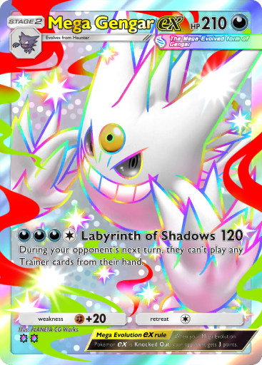 Mega Gengar ex (XY4 97/88) - Phantom Gate | Japanese Cardex | Card
