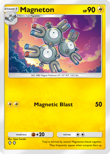 Magneton (A4 218/161) - Wisdom of Sea and Sky | TCG Pocket | Card